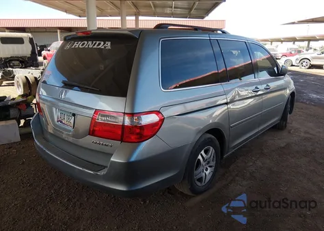 2005 Honda Odyssey Ex-L z USA, uszkodzony, nr VIN 5FNRL38625B095792